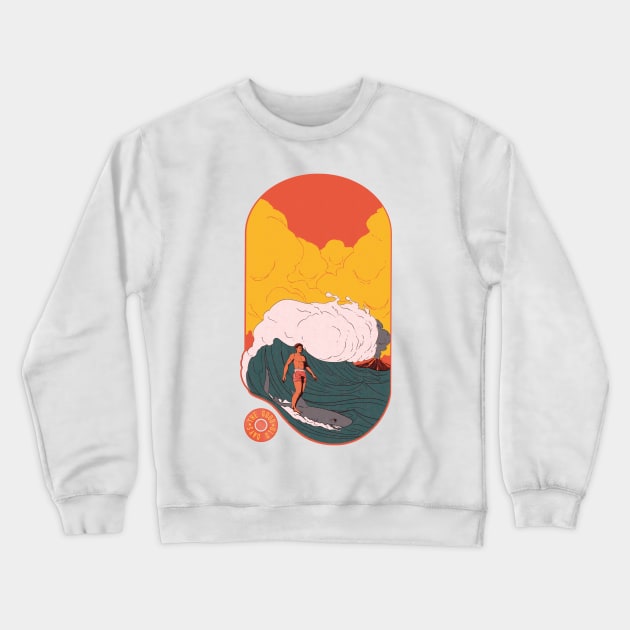 The good old days Crewneck Sweatshirt by sebasebi